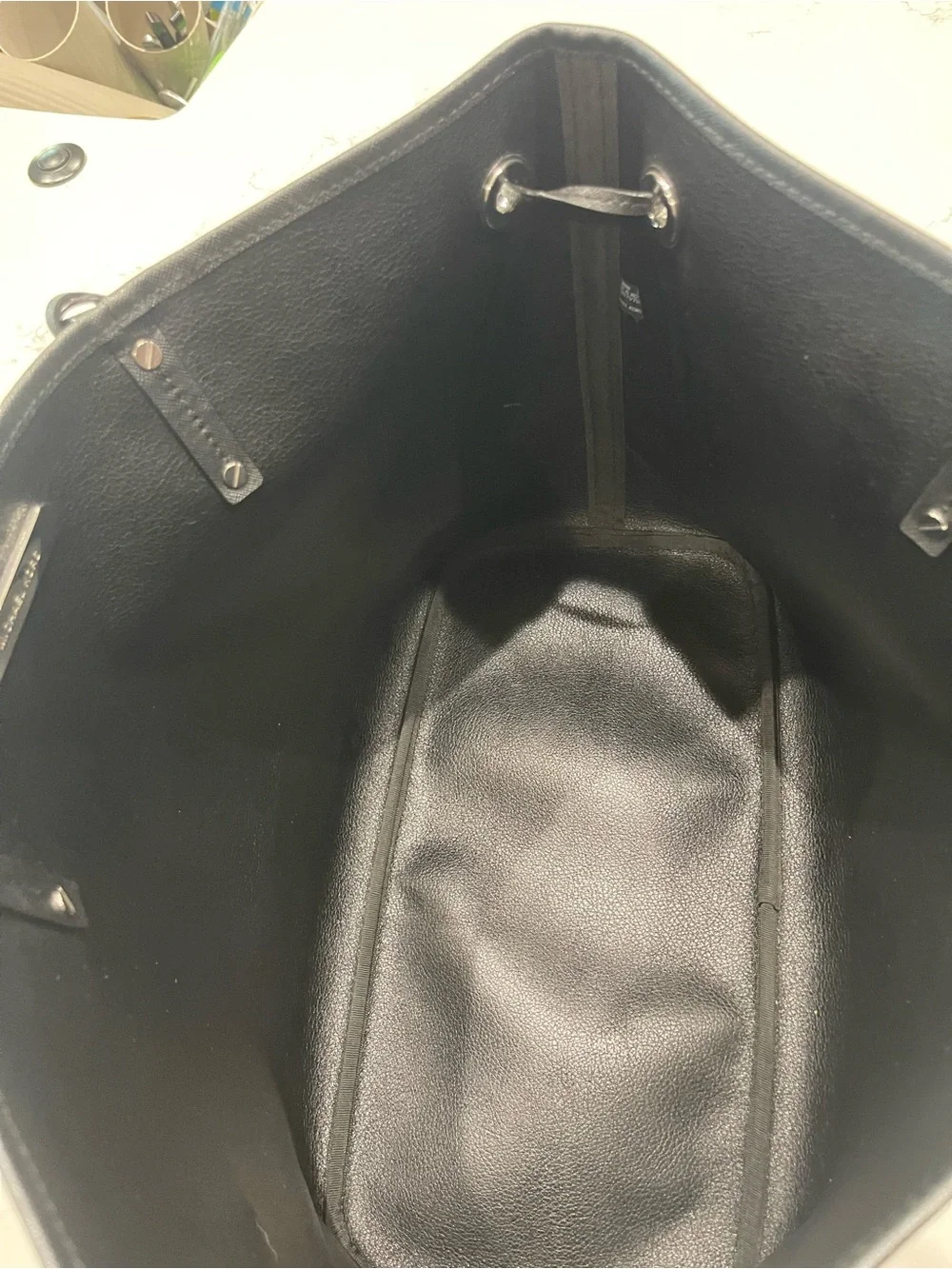 Michael Kors Black MK Monogram Tote with Wristlet